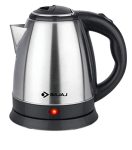 Bajaj Ktx 1.5 Litre Dlx Electric Kettle | 1350W Kettle With Stainless Steel Body | Cordless Operation | Auto Shut-Off Mechanism | 2-Yr Warranty 【Silver & Black】