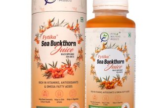 Fytika Sea Buckthorn Juice – 300 Ml (Pack Of 1) | Pulp Concentrate Made For Your Total Body Care & Wellness | Rich In Vitamin C, Omega 3, 6, 7, 9 & Antioxidants | For Men & Women