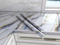 Lume & Living Decorative Pvc Wall Sticker Roll – 200 X 60 Cm Self Adhesive Furniture Wallpaper For Cabinet, Table, Almirah & Interior Surface Renovation (1, 61)
