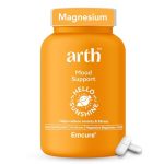 Arth Mood Support | Helps Reduce Anxiety & Stress | Hormone Free, Gluten Free, Allergen Free | Complete With Magnesium Bisglycinate + Vit D2 | 30 Day Supplement (30 Tablets)