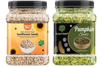 Marwarbites Super Seeds Combo – Sunflower Seeds & Pumpkin Seeds (250G Each) | Nutrient-Rich Superfood Mix | High In Protein & Fiber | Perfect For Healthy Snacking