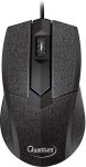 Quantum Qhm224D Wired Ambidextrous Optical Mouse(Usb 2.0, Black)