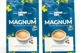Cafe Coffee Day | Filter | Ground | Best Coffee | Morning | Chocolate Flavour (Pack Of 2, 400Gm, 80% Coffee & 20% Chicory – Magnum)
