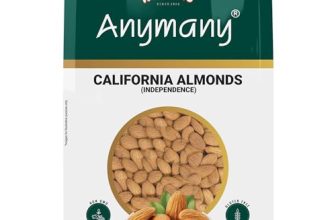 Nutraj Raw Anymany California Almonds 1Kg Pouch|Badam Giri|Dry Fruits And Nuts|Grocery