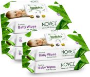 Novel Baby Wipes 80 Sheets Pack Of 5/With Lid(400 Wipes)