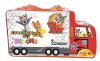 Toyzone Tom & Jerry Educational Bus Blocks 111 Pcs-80831 | Blocks Game | Educational Blocks | Bus Pack | Educational Toy For Kids | Smart Activity Fun And Learning Blocks | Colorful Blocks For Boys & Girls | Tom & Jerry Block Puzzle | For Kids Age 3+ Years