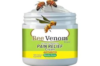 Bee Venom Knee & Joint Pain Relief Cream 100Gm Frayi | Ultra Strength Bee Venom Pain Relief Cream | Joint And Bone Therapy Pack Of 1 Pics (U-1)