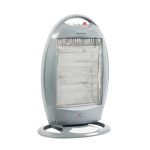 Rr Signature Flarex Halogen Room Heater 1200 Watt | 3 Rod, 3 Heat Setting (400W/800W/1200W) | 180 Degree Oscillation | Metal Grill For Safety | Silent Operation | 2 Year Warranty