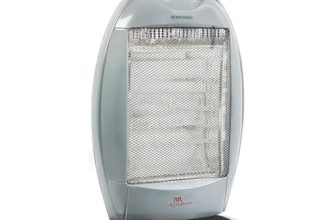 Rr Signature Flarex Halogen Room Heater 1200 Watt | 3 Rod, 3 Heat Setting (400W/800W/1200W) | 180 Degree Oscillation | Metal Grill For Safety | Silent Operation | 2 Year Warranty
