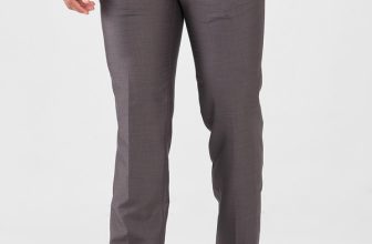 Raymond Slim Fit Men Grey Trousers