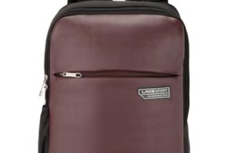 Lavie Sport Chairman 24 Litres Backpack With Padded Laptop Sleeve | Fits Upto 14″ Laptop | Polyster Business Backpack For Men & Women | Durable Office Bag | Upto 14 Inch Notebook/Macbook Compatible