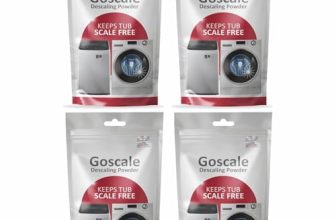 Lg Washing Machine Cleaner Descaler Powder Descaling Appliance Quick Drum Descale Deep Cleaning For Semi And Fully Automatic Front And Top Load Tub Clean Pouches (Packet Of 4)