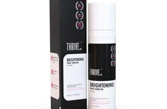 Thriveco Brightening Pro Serum For Men | Kojic Acid, Vitamin C & Diacnemide™ | Skin Brightening, Acne Control & Boosts Hydration | Fades Dark Spots & Reducess Dullness | For All Skin Types | 30Ml