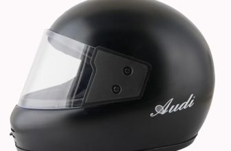 Sage Square Audi Full Face Clear Visor Helmet | Isi Certified | High Standard Safety | Extra Comfort & Stylish (Xlarge, Black Matte)