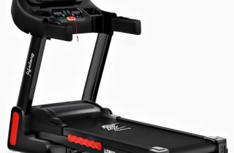 Lifelong Fitpro Motorized Treadmill For Home (4Hp Peak) | 3-Level Manual Incline | Rubberies Shock Absorption | Foldable Hydraulic | 12 Preset Workouts | 14Km/Hr | 100Kg | Bluetooth (Lltm033)