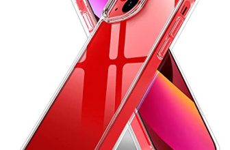 Amazon Brand – Solimo Mobile Cover (Soft & Shockproof Back Case With Inbuilt Cushioned Edges), Transparent For Apple Iphone 13 (Silicone_Clear)