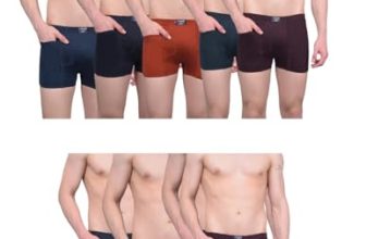 Dollar Lehar Mens Combed Cotton Trunk – Actual Colour May Vary