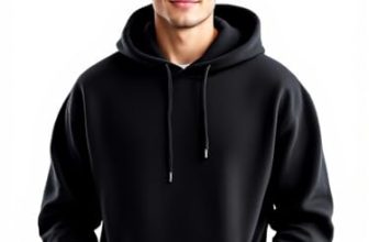 Glowic Men’s Hoodie | Oversized Stylish Sweatshirt for Winter Wear | Trendy Casual Hoodie for Men | Perfect for Gym, Travel, Streetwear Fashion (in, Alpha, XL, Regular, Black)