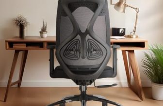 Innowin Tokyo Office Chair,Medium Back Mesh Ergonomic Home Office Desk Chair With 3 Years Warranty, Adjustable Armrests,Adjustable Lumbar Support,Tilt Lock Mechanism (Black)