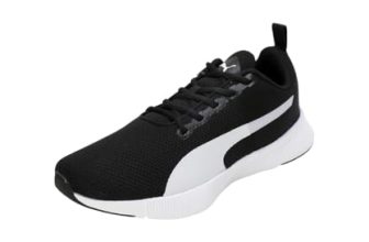 Puma Mens Coarse Black-White Running Shoe – 8Uk (37998602)