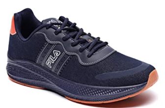 Fila Mens Grand Ace Denim Pea/Rst Org Casual Shoes 11010547 7