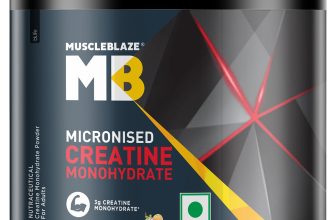 MUSCLEBLAZE Micronized Creatine Monohydrate Powder Creatine(200 g, Fruit Splash)