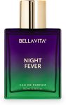 BELLAVITA NIGHT FEVER perfume for Men & Women|Citrusy & Fruity Notes|Long Lasting Scent| Eau de Parfum – 100 ml(For Men & Women)