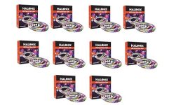 Halonix 10 Meter Multicolor 11W Rope Light |8 Light Modes | Ip65 Certified,Bis Approved | Fairy Light,String Light | Direct Plug-in | Pack of 10 | Diwali Lights for Decoration for Home,Led