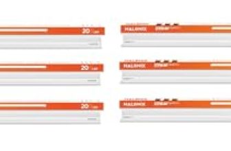 Halonix 20W 4Ft Streak Square cool White pack of 6, Cool day Light