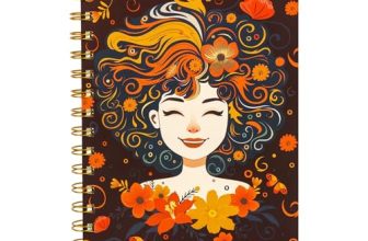 Doodle Wiro Hard Bound A5 Planner with 100+ Stickers | Undated Yearly, Monthly, Daily Planner with 16 Theme Based Activity Pages |16 Tear Away Note Cards & Quote Cards I To Do List | 216 Ruled Pages I 80 GSM (Floral Femme)