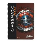 Classmate 1 Subject Notebook – Unruled, 180 Pages, Spiral Binding, Soft Cover, 297mm*210mm, Cover May Vary