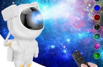 Desidiya® Astronaut Light Projector – 360° Galaxy Star Projector With Timer & Remote Control, Ideal For Bedroom Ceiling, Home Decor, And Parties (Corded Electric)