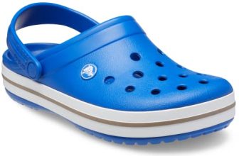 Crocs Unisex Adult Crocband Croslite Blue Bolt Clog | 7 Uk |