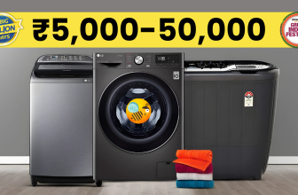 Best Washing Machine to Grab During Flipkart BBD & Amazon GIF Sale 2025