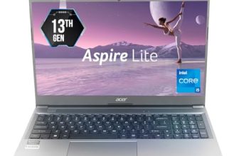 Acer Aspire Lite, Intel Core I5 13Th Gen – 1334U, 16Gb Ram, 512Gb Ssd, Full Hd 15.6″/39.62 Cm, Windows 11 Home, Ms Office, Steel Gray, 1.59 Kg, Al15-53, Metal Body, Thin And Light Premium Laptop