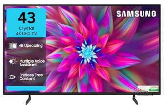 Samsung 108 Cm (43 Inches) Crystal 4K Vista Pro Ultra Hd Smart Led Tv Ua43Ue86Afulxl