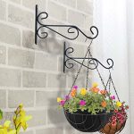 Trustbasket Evander Wall Bracket For Hanging Plants (Pack Of 5) Wall Shelf Brackets Plant Hangers For Hanging Flower Pots For Indoor And Outdoor Plants