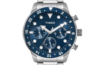 Timex Analog Watch For Man With Teal Round Dial & Silver Stainless Steel Bracelet Band Water Resistant Men’S Wrist Watches – Tweg272Smu08