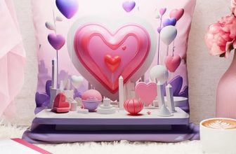 Stitchnest Gift For Boyfriend Girlfriend Husband Wife Couples Girls Boys Printed Jute Cushion Cover, Set Of 1 (16X16 Inches)