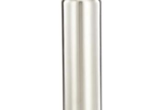 Amazon Brand – Solimo Stainless Steel Water Bottle | Bis-Approved | 900Ml (Silver Steel Finish)