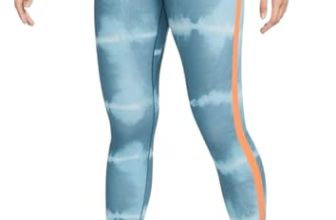 As W Nk One Luxe Df Mr Tght Ao-Dm7620-058-Xl-Ash Green/Rush Orange/Clear