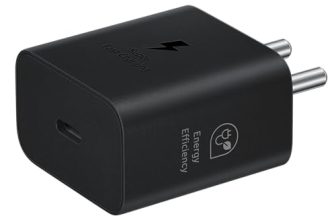 Samsung Original 25W Type-C Travel Adaptor Without Cable, Black