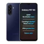 Samsung Galaxy M17 5G (Sapphire Black, 8Gb Ram, 128Gb Storage)| 50Mp Ois Triple Camera| Gorilla Glass Victus| Ip54 Rating| 6 Gen Of Os Upgrades| Ai| Circle To Search| Gemini Live| Without Charger