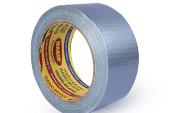 Mario Heavy Duty Duct Tape/Book Binding Tape – 72Mm Width, 25Mtr Length – Strong Adhesive Multipurpose Tape For Book Repair, Packaging, Crafting & General Use – 72Mm X 25Mtr | Grey Color