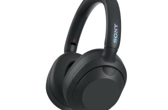 Sony Ult Wear Wh-Ult900N Noise Cancellation Wireless Bluetooth Over Ear Headphones With Massive Bass, Up To 50Hrs Battery-Black