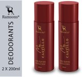 Ramsons My Castillo Love Potion Deodorant Spray – For Men & Women(400 Ml, Pack Of 2)