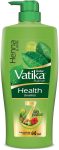 Dabur Vatika Health Shampoo, With 7 Natural Ingredients, Controls Frizz(640 Ml)