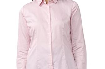 Van Heusen Women’S Striped Regular Fit Shirt (Vwsfcrgbv70408_Pink