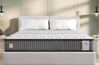 Springwel Essential Reversible 5 Inch Mattress | 15 Yrs Warranty | Hr Foam | Medium Firm Quilted Mattress With Breathable & Anti Microbial Bamboo Charcoal Fabric Cover | Queen Size (75X60X5) Inches