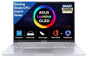 Asus Vivobook 16, 16″ Fhd (1920 X 1200) Oled,Intel Core I5-13420H Processor,(16Gb Ram/512Gb Ssd/Win 11/M365 Basic (1Year)*/Backlit Keyboard/Office Home 2024/Silver/1.88 Kg),X1605Va-Sh1952Ws